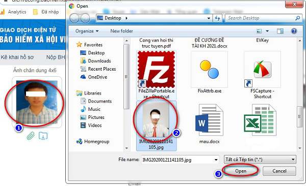 đổi ảnh đại diện VssID