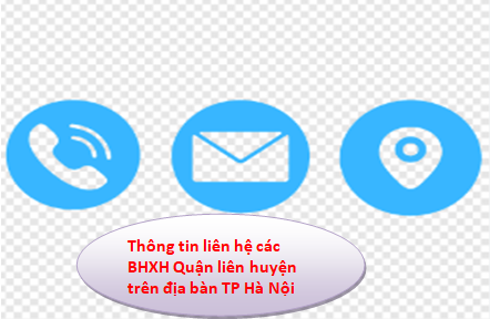 Địa chỉ liên hệ, số điện thoại BHXH các Quận, liên huyện TP Hà Nội